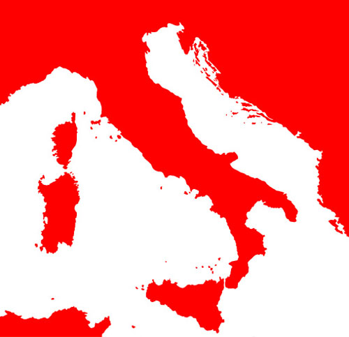 �C�^���A�n�}