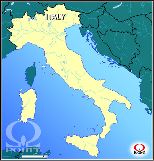 �C�^���A�n�}