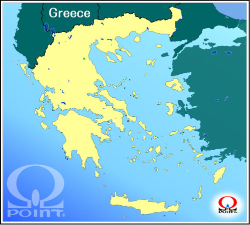 �M���V���n�}�@Map of Greece