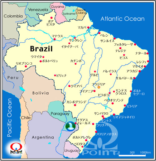 �u���W���n�}���{��@Map of Germany